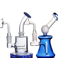 Glass Bong Shishs Rauchwasser Rohre Downstamm Perc Glass Bubbler Kopfschubstors mit 14mm Knaller
