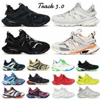 Designer Track 3.0 Sneaker Triple Platform Trainer Schuhe M￤nner Frauen Leder Sneaker wei￟ schwarzgr￼n blau Nylon gedruckt Plattform Schuh 35-46