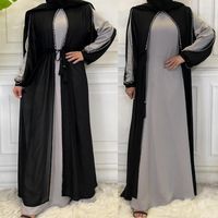 Ethnic Clothing Abaya Dubai Kimono Cardigan Turkey Hijab Mus...