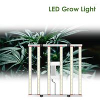 Grow Lights Dimmable IP66 étanche à spectre complet LED AMOVABLE BAR POUR LES GRANTS DE PLANTES HYDROPONIQUES DE TENTE DE GREU