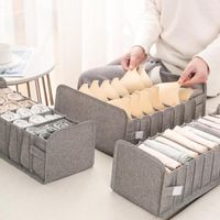 Closet Organizer Underwear Drawer Organizer Socks Bra Clothing Storage Box  Wardrobe Organizer Clothes Cabinet Drawer Organizers