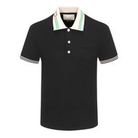 2023 Mens Polo Рубашка дизайнер для мужской футболка вышиваем