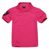 Детская футболка дизайнер Polo Baby Boy Girls Рубашки вышиваемая одежда для лошадей детская рубашка Polos357V
