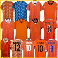 1988 Hollanda Retro Futbol Forması Van Basten 1997 1998 1994 Holland Futbol Gömlekleri Bergkamp 97 98 12 Gullit Rijkaard Davids Ulusal Top Portakal Jersey Vintage 00