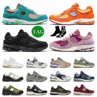 NB 2002r Mens Womens Designer Casual Shoes Luxury Fashion Atlas Lemon Haze Black Camo Green Incense Peace Be the Journey Sports Sneakers Trainers Outdoor Runners