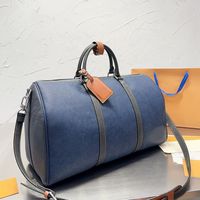 Men Duffel Bags Fashion Designer Women Travel Bag Blue Green...
