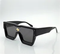 Z1547 Vintage Square Fashion Luxury Men de luxe Cyclone Sunglasses Frame Rhomboid Diamond Glasse