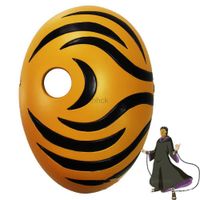 Máscara Obito Anime, Máscara Cosplay Obito Anime, Máscara Ninja de Resina,  Máscara Cosplay Tobi Obito, Máscara de Festa Fantasia Fantasia Fantasia  (Aldult) : : Casa