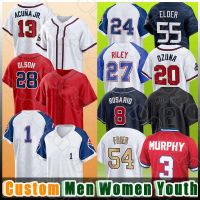 MLB Atlanta Braves (Ronald Acuña Jr.) Men's Replica Baseball Jersey