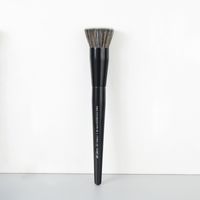 PRO Black Foundation Makeup Brush No 60 - Soft Synthetic Bri...