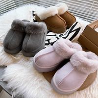 Women' s Shoes DISQUETTE Platform Suede Slippers Sandal ...