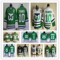 Hartford Whalers #16 Pat Verbeek Green Throwback CCM Jersey on sale,for  Cheap,wholesale from China