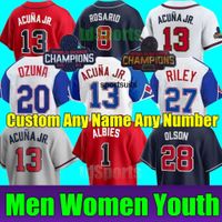 MLB Atlanta Braves (Ronald Acuña Jr.) Men's Replica Baseball Jersey