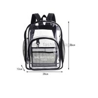 2023 Hot Sell backpack Style Transparent Backpack Printable ...