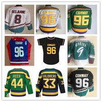 Throwback Paul Kariya #9 Maine Hockey Jerseys All Sewn Custom Any Names  Movie