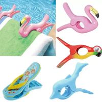 Large Summer Clothes Clip Hook Animal Parrot Dolphin Flaming...
