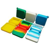 Nonstick Wax Containers Smoking Accessories 9ml Block Shape ...