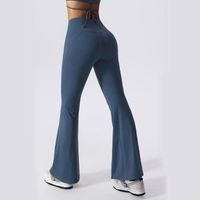 Active Pants Casual Flare Women Yoga Training Trousers With ...