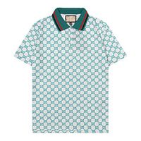 Дизайнерские рубашки Polo мужчина роскошные поло в повседневной мужской футбол