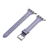 Leder -Uhren -Bandgurt für iWatch 41 mm 40 mm 38 mm 45 mm 42 mm 44 mm 49 mm Luxus Slim Watchbänder für Apple Watch Serie 8 7 6 5 4 3 SE ARPLACEABLE WRISTBANDS Accessoires
