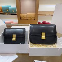 Klasik kutu lüks tasarımcı marka deri çanta kadınları klasik tofu omuz crossbody çanta bayan gri beyaz mavi siyah mor kılıf 2023 cüzdan