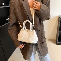 Stume a tracolla Piccola borsa per traverse in pelle PU per donne 2023 Fashion Tote Messenger Designer Designer Woman Borsetta