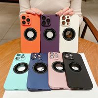 Magnet Wireless Cashing Cashing for iPhone 14 Pro Max Plus 13 12 11 Camera Lens Protector Hard Plastic Plasticproof Magnetic PC.