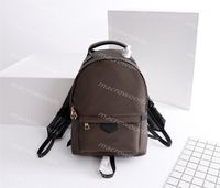 M44873 Palm Mini Backpack M41562 Fashion Special Canvas School Bag Bag Bag Bage Handbags Zip Closure Caper