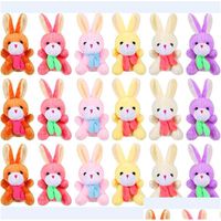 Stuffed Plush Animals 2023 New Easter Rabbit Toys 4 Inch Sof...