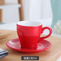 Tazas de tazas Taza europea de café personalizada taza de cerámica de pavo blanco y platillo taza para cafe para bebidas para el hogar