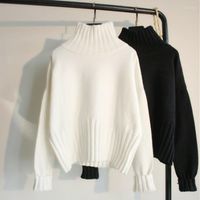 Sweaters de mujeres 2023 Sweater de otoño de invierno grueso