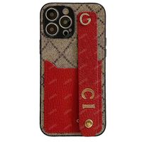 Luxurys Designer Leder-Telefonhüllen G-Marke für iPhone 11 12 13 14 Pro Promax 7/8P XR XSMAX Cover Anti-Fall-Hülle mit Kartentasche D2112072z