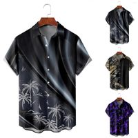 Camisetas para hombres 2023 pintura estampada 3d floral camisa hawaiana hombres mujeres rechazan la calle vintage