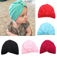 Şapkalar bebek şapkası bahar moda Avrupa ve Amerika ürünleri çocuk düğümlü bohemya tarzı kapak