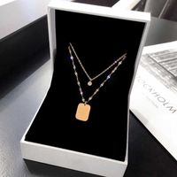 Pendant Necklaces Stainless Steel 2023 Fashion Upscale Jewel...