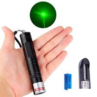 Lampes de poche laser 532 nm de qualité tactique pointeur vert sort lasers lampes de poche lazer puissances scintiller avec batterie298j drop déliv dhrib