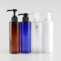 Botellas de almacenamiento 200ml Pet Shampoo Shampoo Bottle Ducha Gel Acondicionador Loción y cosméticos El fabricante suministra directamente