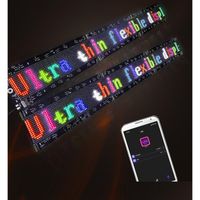 أوضاع وحدات LED 1 متر USB Bluetooth RGB مرنة 16x192 بوكسل وضع المصفوفة لوحة علامة Android iOS Applicatio DHCEC