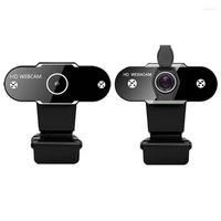 Camcorders 2023 HD- Webcam 1080p 1944p 720p 480p USBコンピューターPC Webカメラオンライン学習ライブブロードキャスト用マイク付きAuto Focus