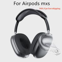 بالنسبة إلى AirPods Max سماعة رأس ، فإن حالة حماية مقاومة للماء مع إلغاء ضوضاء ANC ، مشاركة الصوت Airpod Max Wireless Cypphone Cover Cover