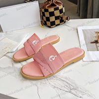 Tasarımcı Kadınlar Plaj Muller Sandalet Nakış Platformu Çapraz Örgü Roman Terlik Daireleri Cowhide Yastık Ayakkabı Bayanlar Sandal Terlik Boyutu 35-43