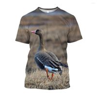 Camisetas para hombres Jumeast 3d Camiseta de caza de patos para hombres Camufas de camuflaje de 90