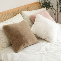 クッション性枕ソフト驚くべき品質ソファクッション枕ベルベット豪華な装飾S 3PCS 230306