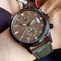 Mujeres de pulsera Megir Sports Watches Men Ejército Reloj Military Quartz Watch Relogio Masculino Horloges Mannen Saat