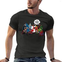 Men' s T Shirts Jesus And Superheroes That' S How I S...