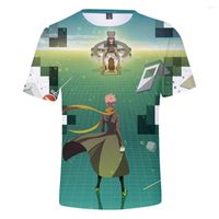 Camisetas para hombres ID de anime: camiseta impresa 3D invadida unisex sweet sweet sweet sweet tops redondas de cuello redondo