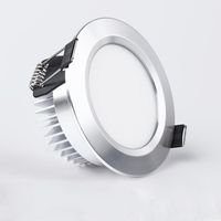 Downlights eingebundene runde LED -Downlight 12W 9W 7W 5W 220 V Spot im Innenraum Schlafzimmer Küchendecke fahrerlose Aluminiumkörper