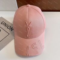 مصمم البيسبول قبعة Sunmmer Hat Casquette Women Caps Lettered Y Hats Brand Snapback Mens Tennis Cap Bucket Hats Pink Beanie