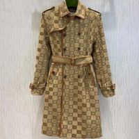 B158 Autumn womens trench coats designer luxury Women Windbr...