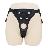 Trajes sexy Strap na calcinha realista de vibrador para homens Strapon, cinto de cinto de cinto de adultos brinquedos sexuais para mulheres lésbicas casais A1282881